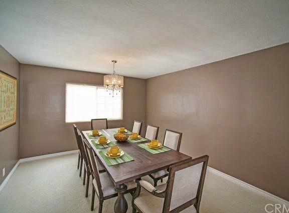 Formal dining room can accommodate lots of guests