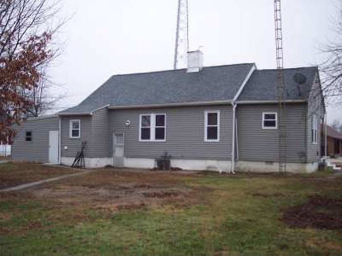 Rear of home