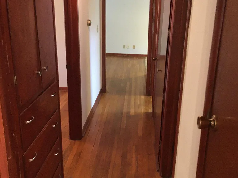 Hall to bath and bed rooms