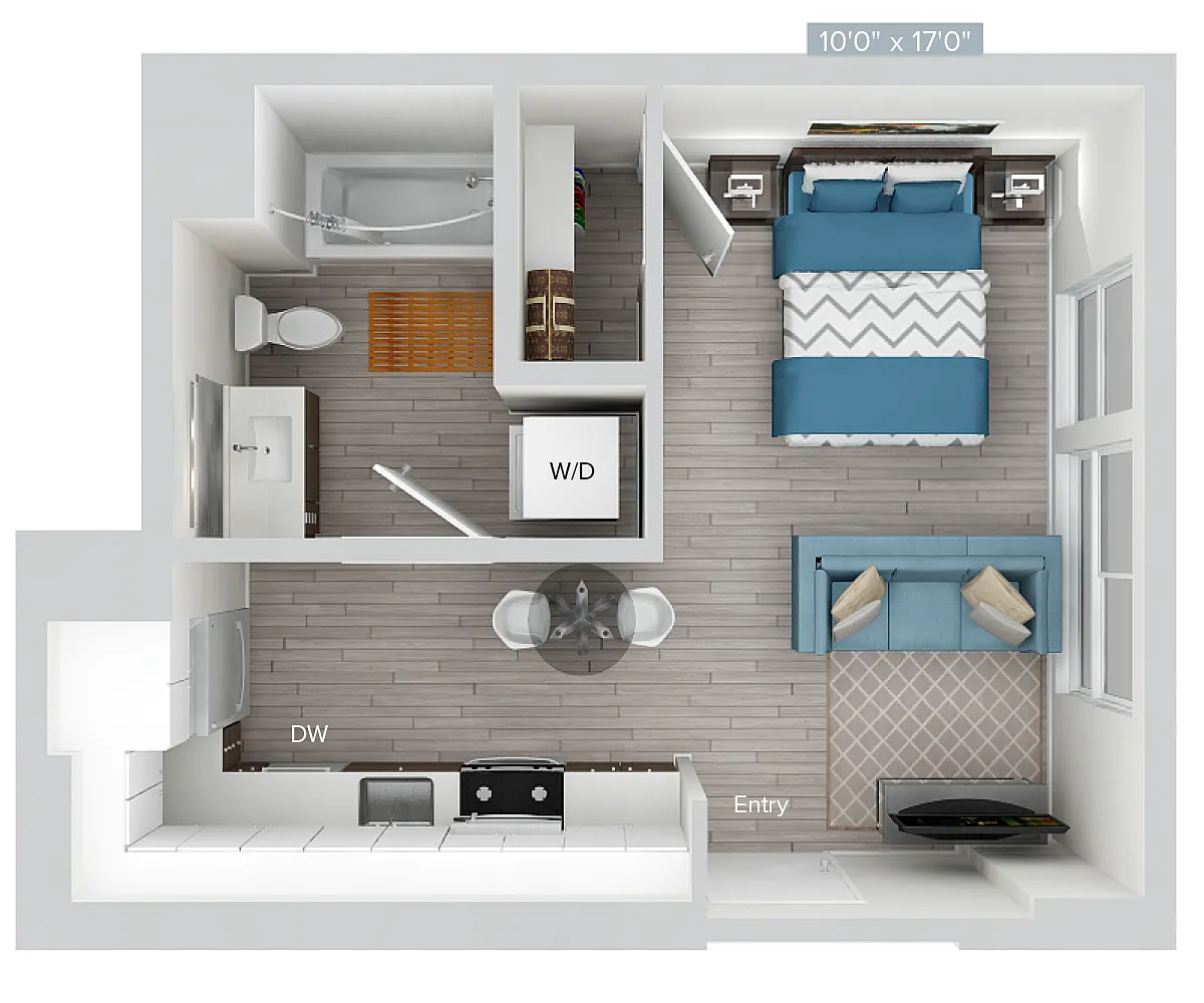 Floor plan S1-415SF