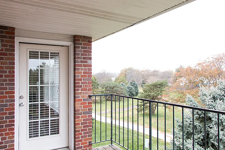 Step out onto your private balcony or patio and enjoy peaceful views and fresh air.