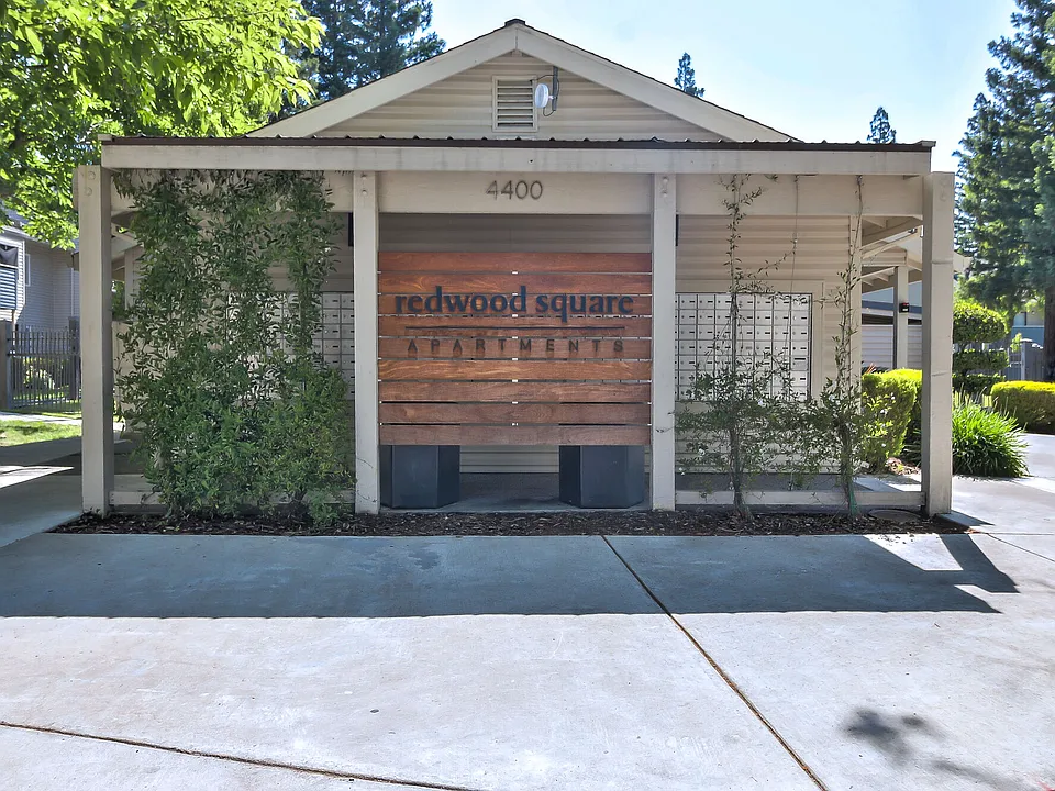 Redwood Square apartments community photo