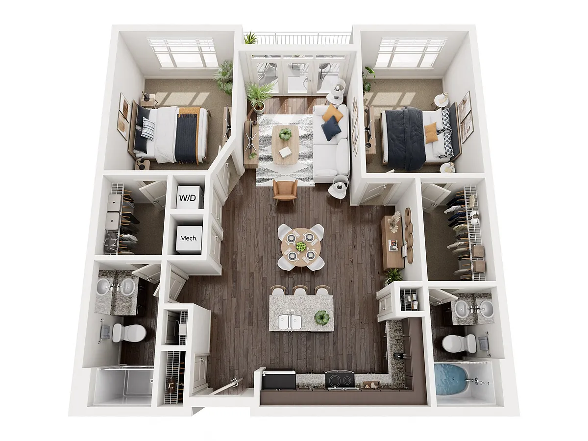 Floor plan B1