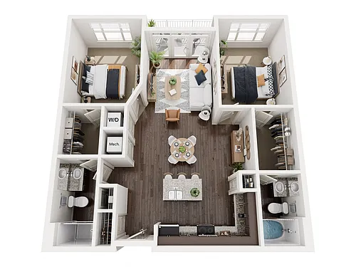 Floor plan B1