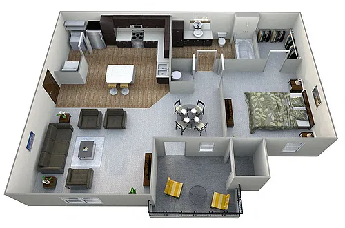 Floor plan A1