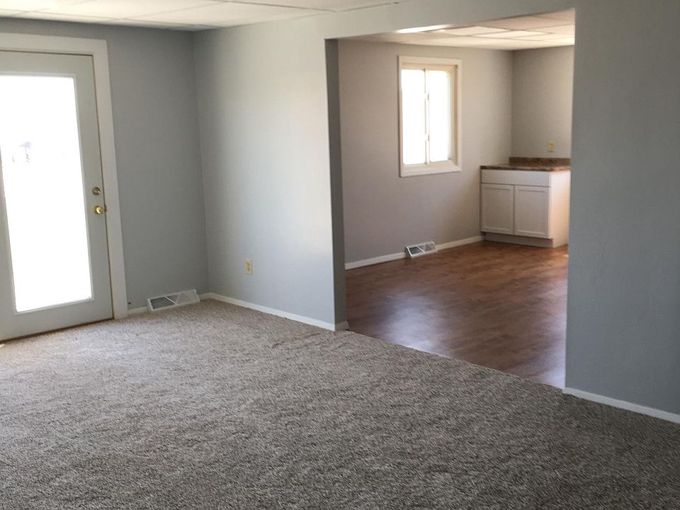 living room with small balcony