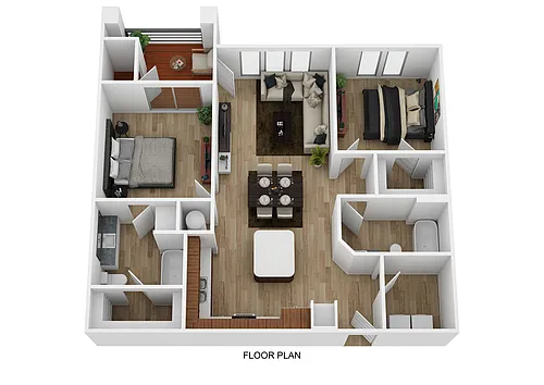 Floor plan B1