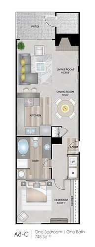 Floor plan A8-C