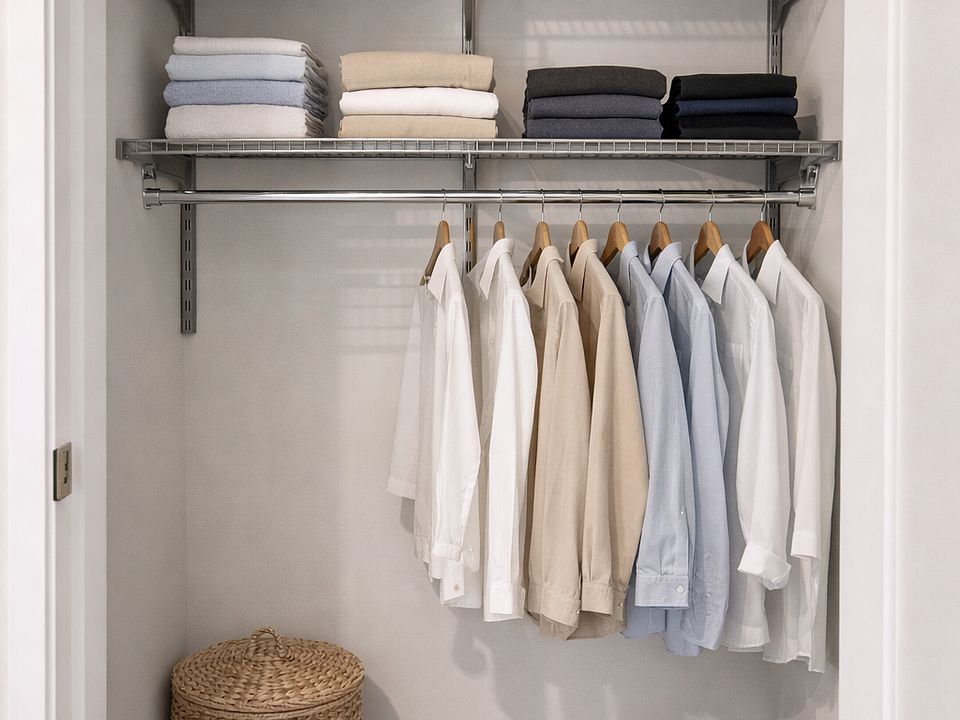Bedroom 1 closet