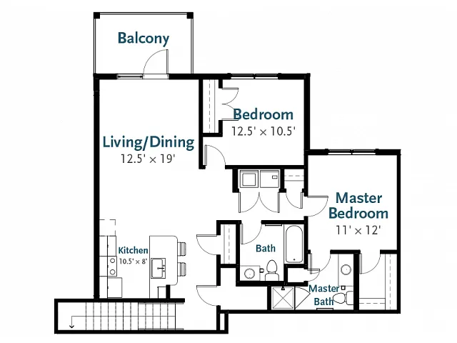 Floor plan Sterling