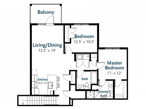 Floor plan Sterling