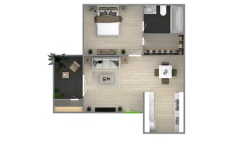Floor plan The Pine Classic