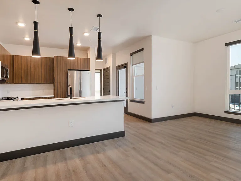 Living Room with Hard Surface Flooring