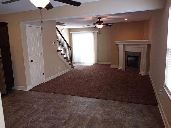 Great room with fireplace