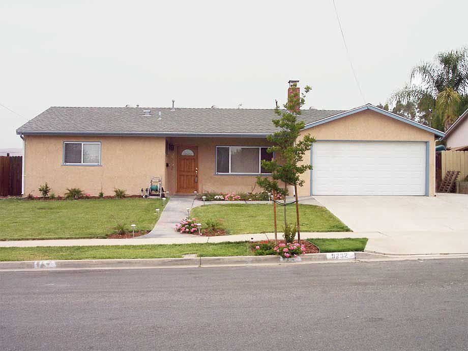 Brand new stucco exterior