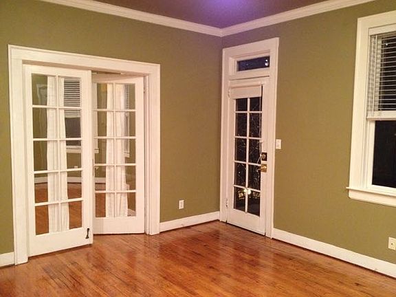 Living room & balcony french doors