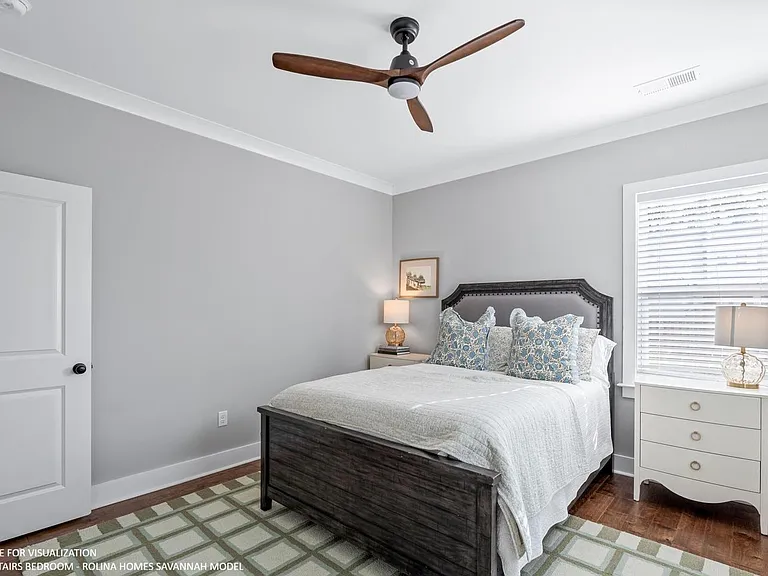 DOWNSTAIRS BEDROOM PICTURE FROM A DIFFERENT SAVANNAH MODEL RECENTLY BUILT BY ROLINA HOMES