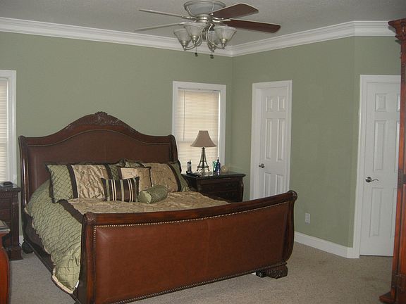 Master Bedroom with Double Walk-In Closets