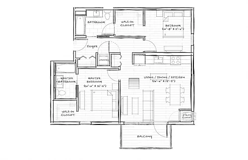 Floor plan B1
