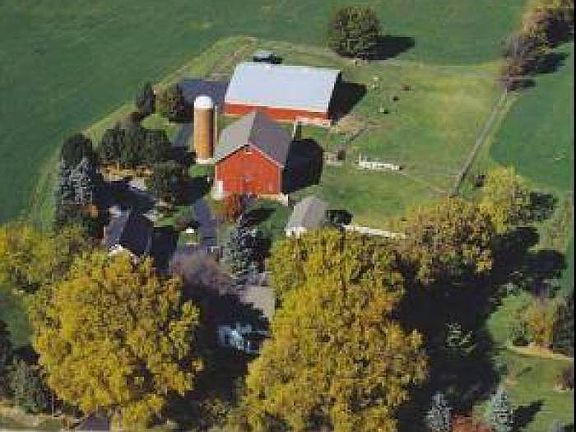 Aerial of Farmette