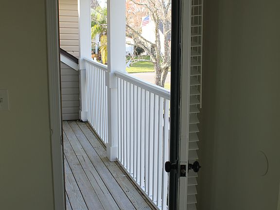 Balcony off master bedroom