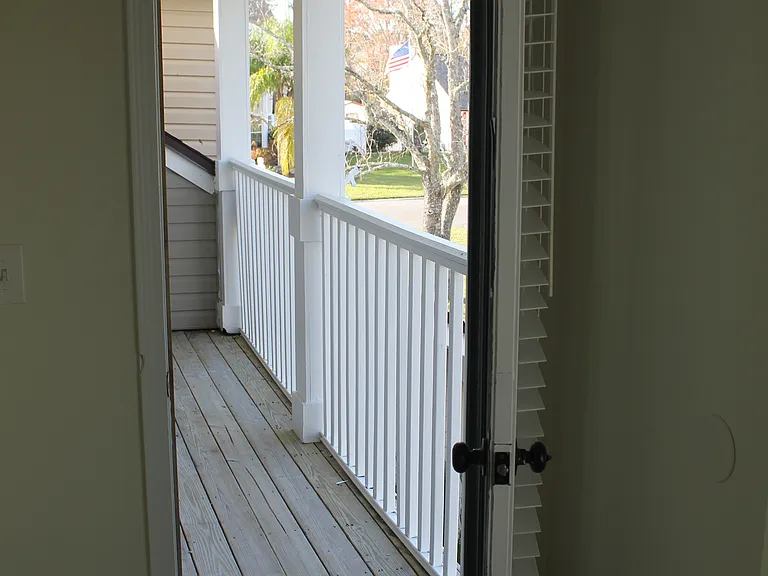 Balcony off master bedroom