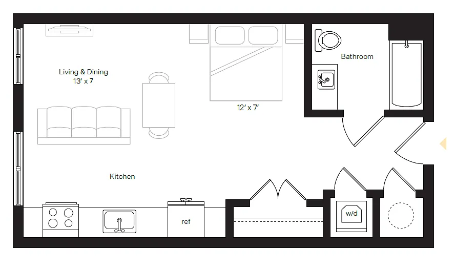 Floor plan S1 318 Collection