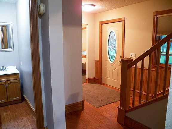 Entry, stairs, half bath 