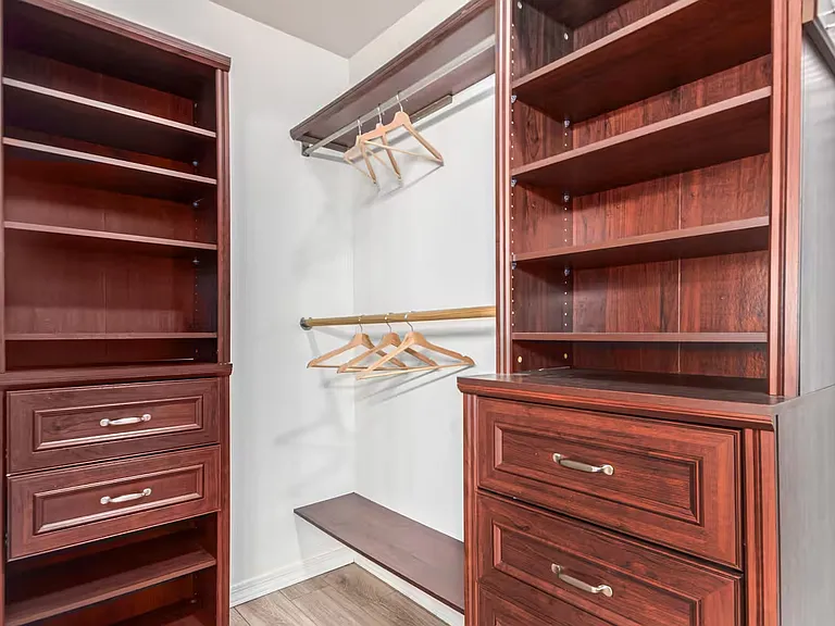 Owner's suite closet