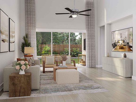 Representative Only Hawk Plan Great Room