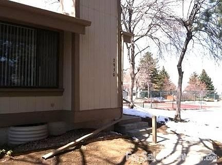 Side view
						:
						Side view as you approach from garage and parking.