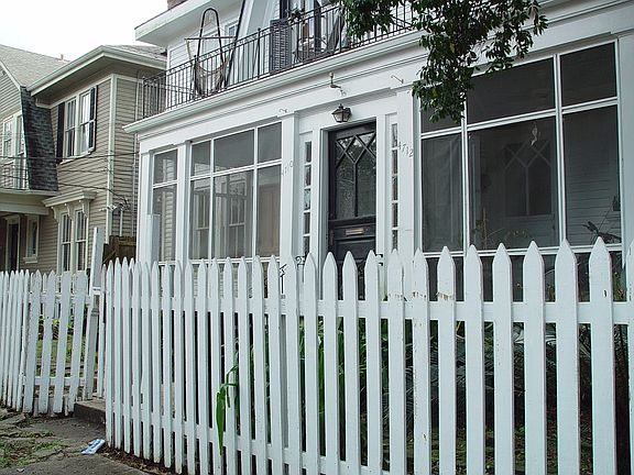 Front with Fence