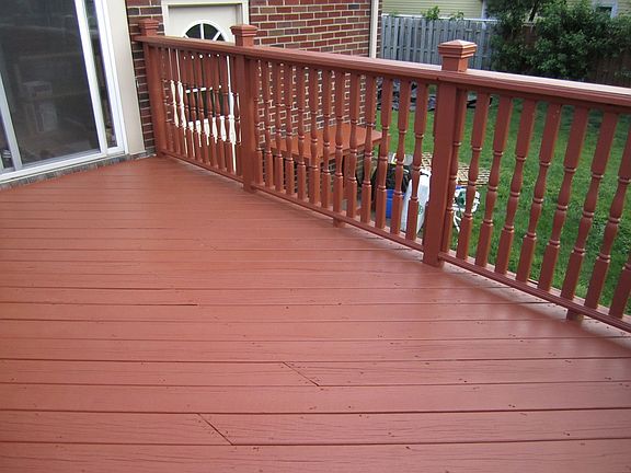 Refinished Deck - 2010