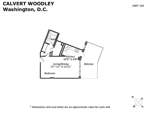 Floor plan Studio