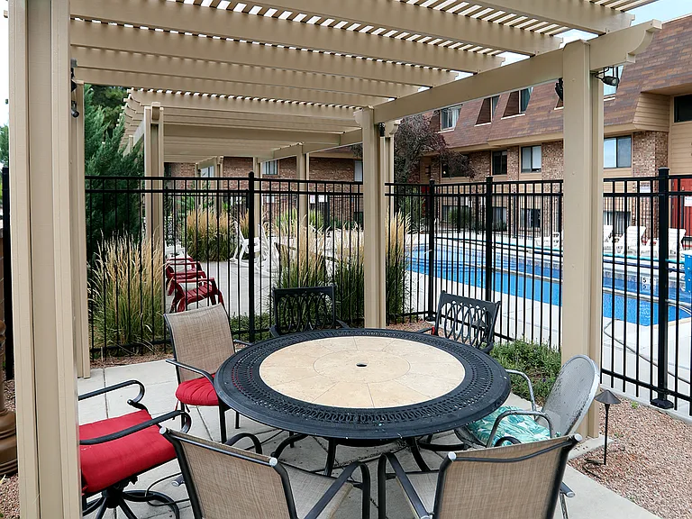 Beautiful patio area for fun with family and friends