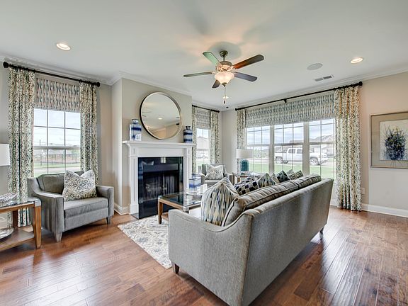 The Eliot Living Area This is a model representation, not the actual home