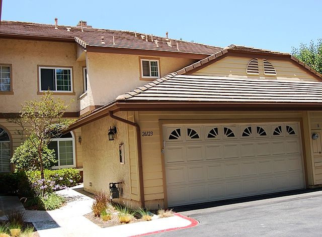 Unit with two car attached garage.