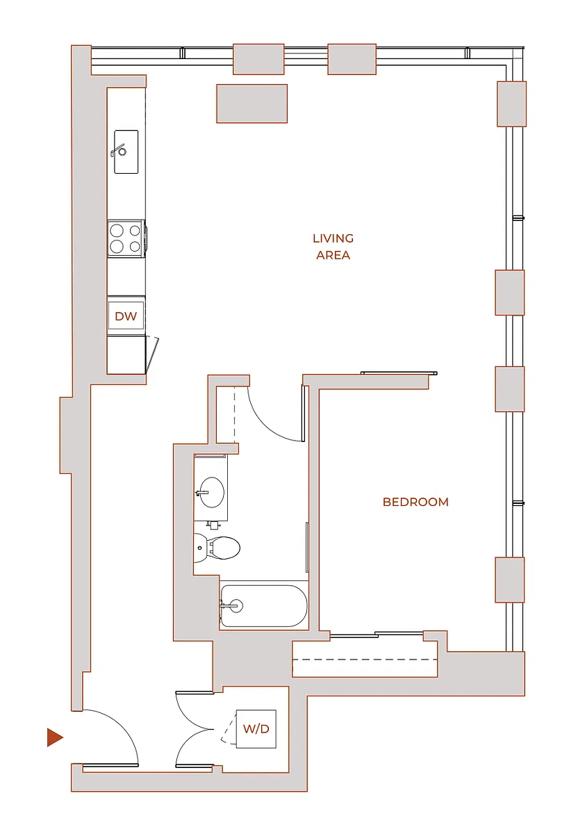 Floor plan 1-6