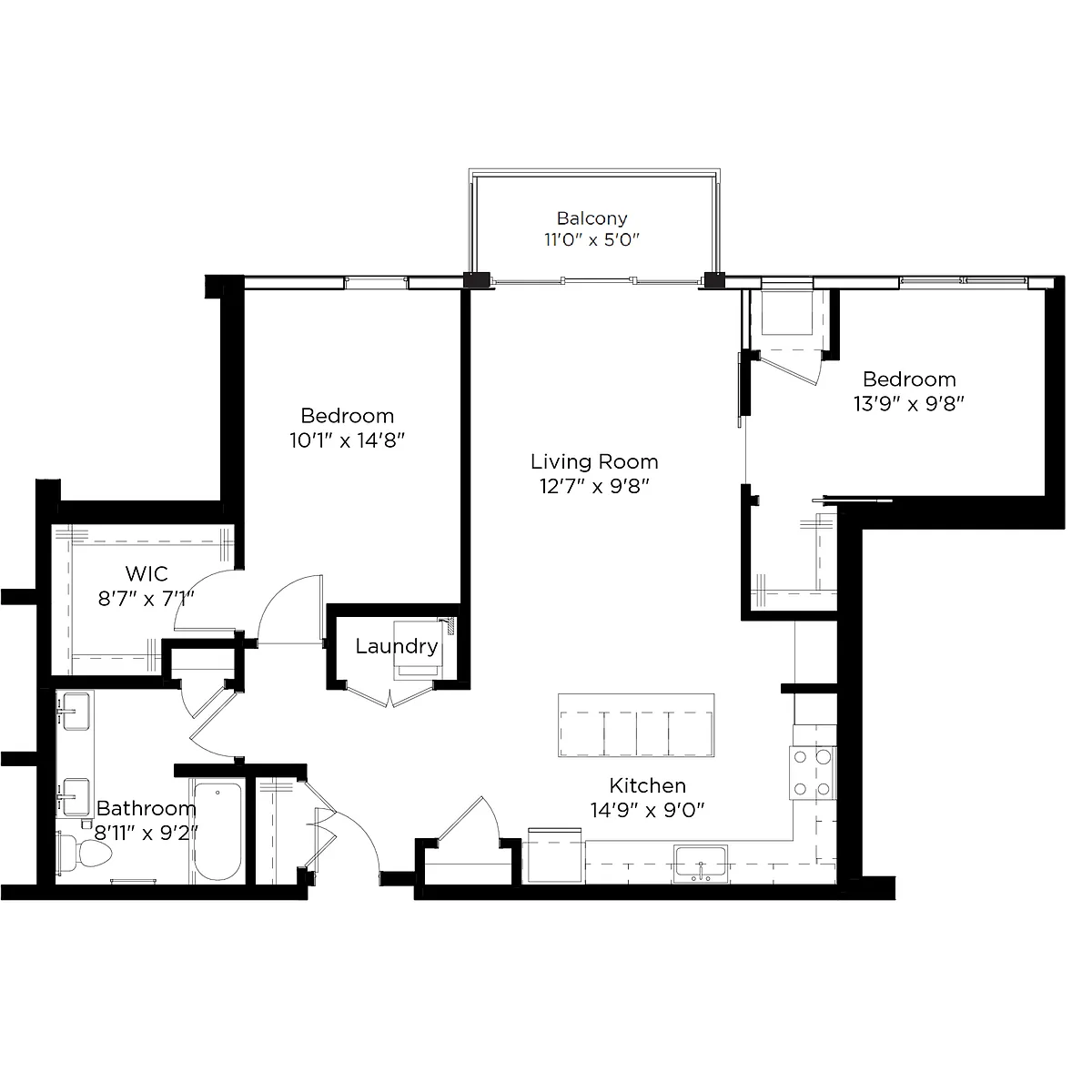 Floor plan C8