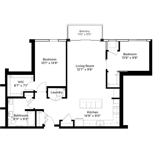 Floor plan C8
