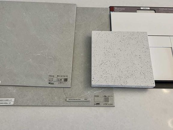 Cross Creek 115 designer selection for guest bath William Ryan Homes Tampa