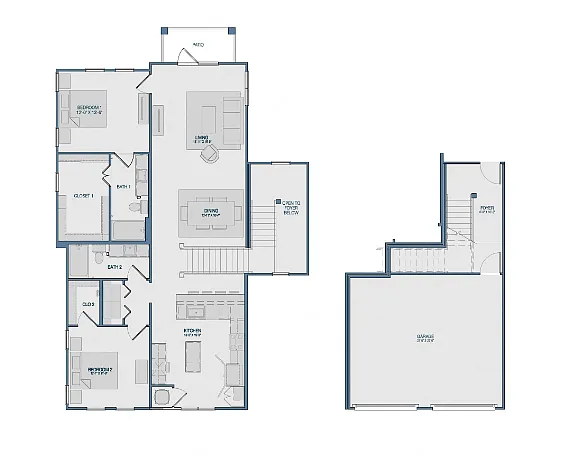 Floor plan B4G