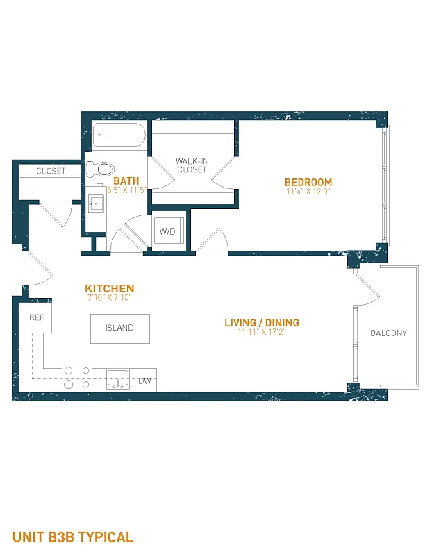 Floor plan 2B3B