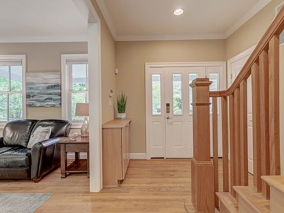 Foyer area and stairs
