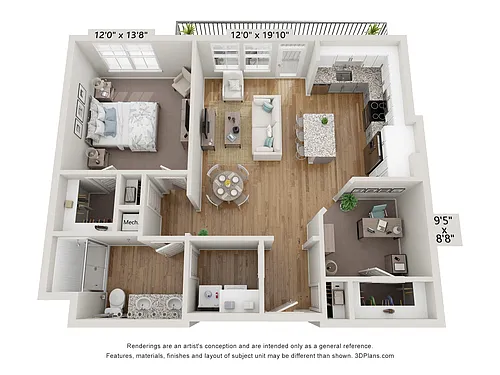 Floor plan A4 - Opal