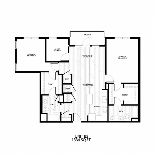 Floor plan Bouchet