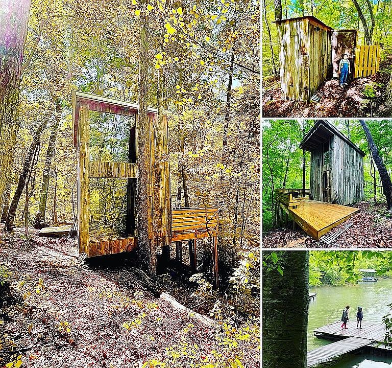 Tiny home with a dock!