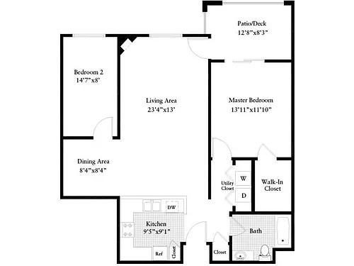 Floor plan 959