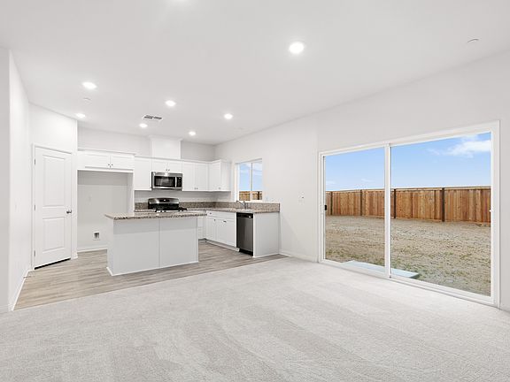 Great room overlooking kitchen