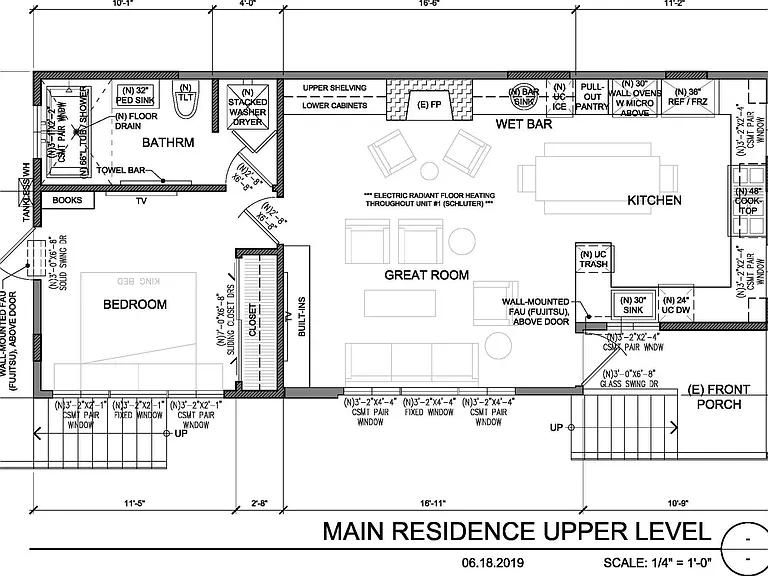 Floorplan Upper Level